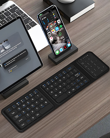 Foldable Bluetooth Keyboard
