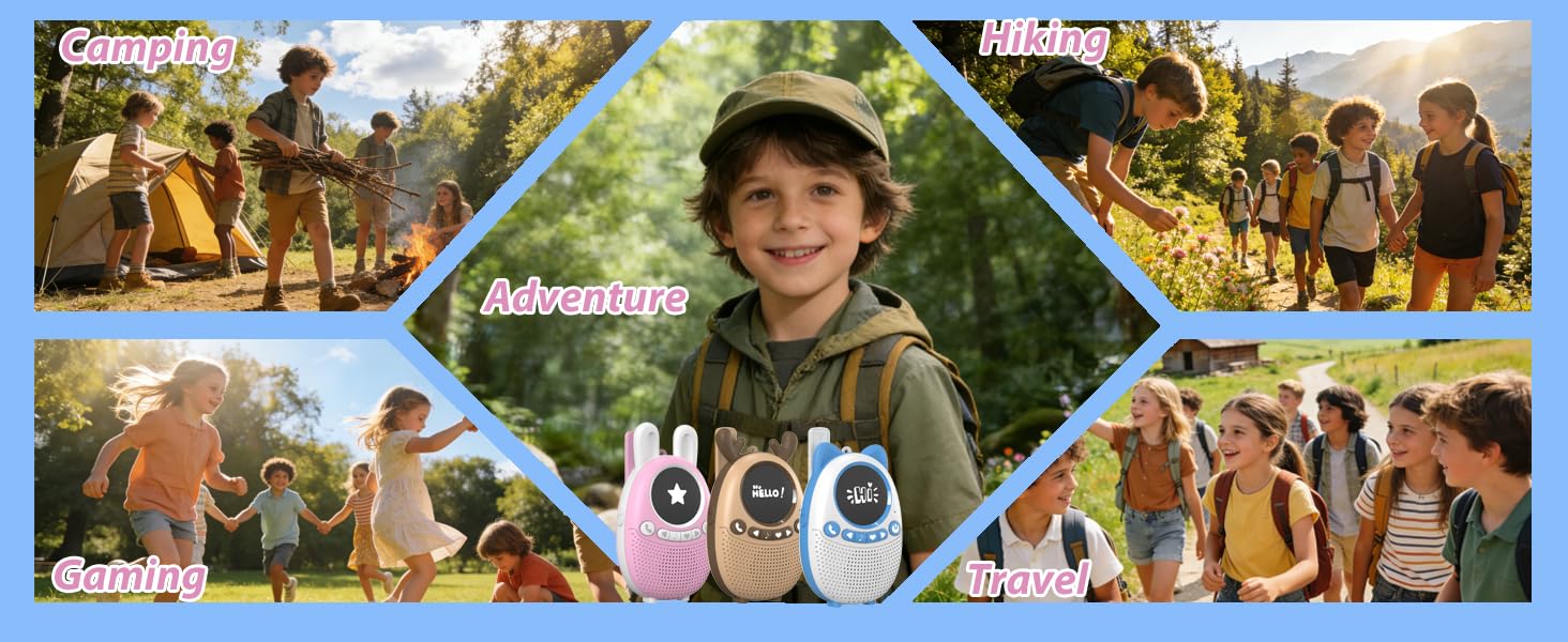 long range kids walkie talkies