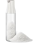 Loscarol 17 oz Glass Sugar Dispenser with Pour Spout, Weighted Pourer Sugar Shaker Jar Creamer Di...
