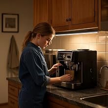 900-900-Plug in Under Cabinet Light Bar-Coffee Station