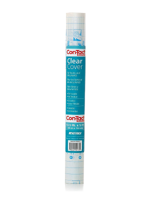 Con-Tact Brand Clear Adhesive Protective Liner, Protect Books and Documents