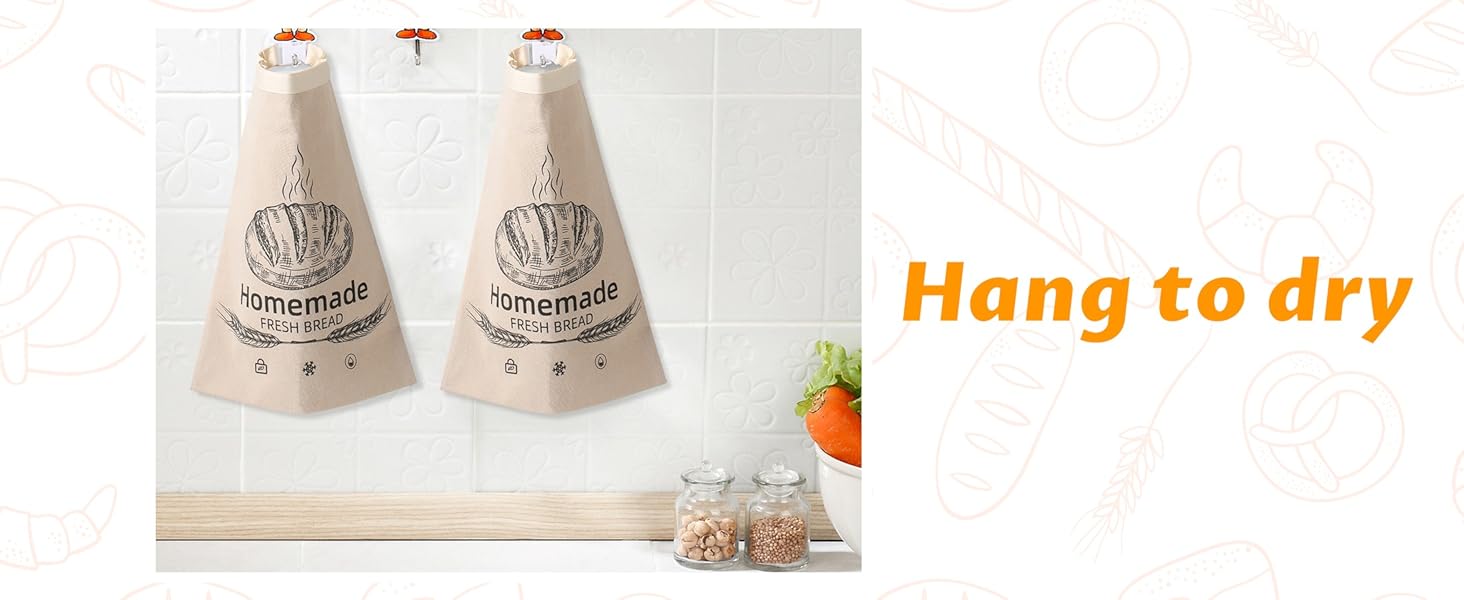 linen bread bag
