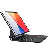 doqo Keyboard case for iPad Air 11(M2) 2024,Air 5th,4th and iPad Pro 11(4th,3rd,2nd,1st Gen),Magi...