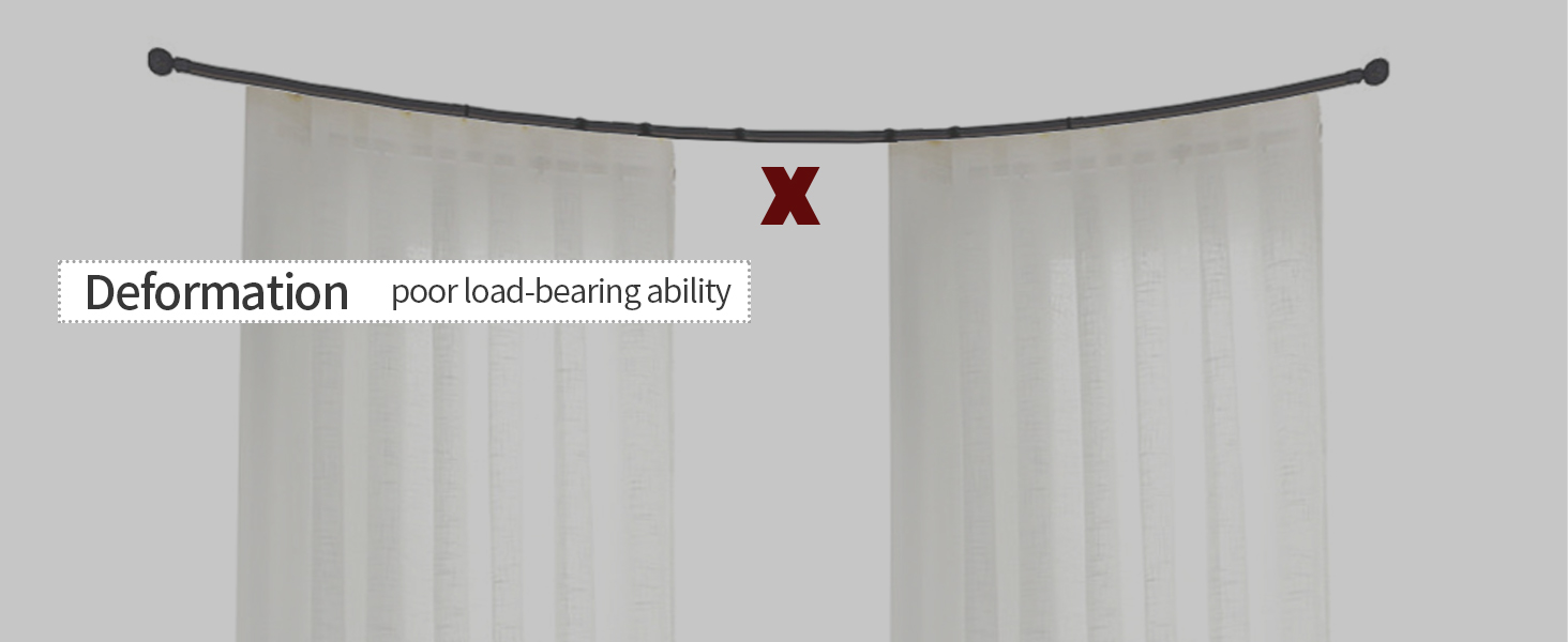 small curtain rods