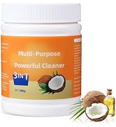 Multi-Purpose Powerful Cleaner for Kitchen, Heavy Kitchen Duty Degreaser, 260g Coconut Oil Natura...