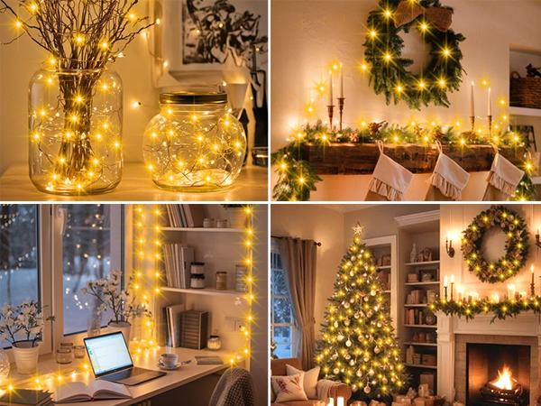 outdoor fairy lights