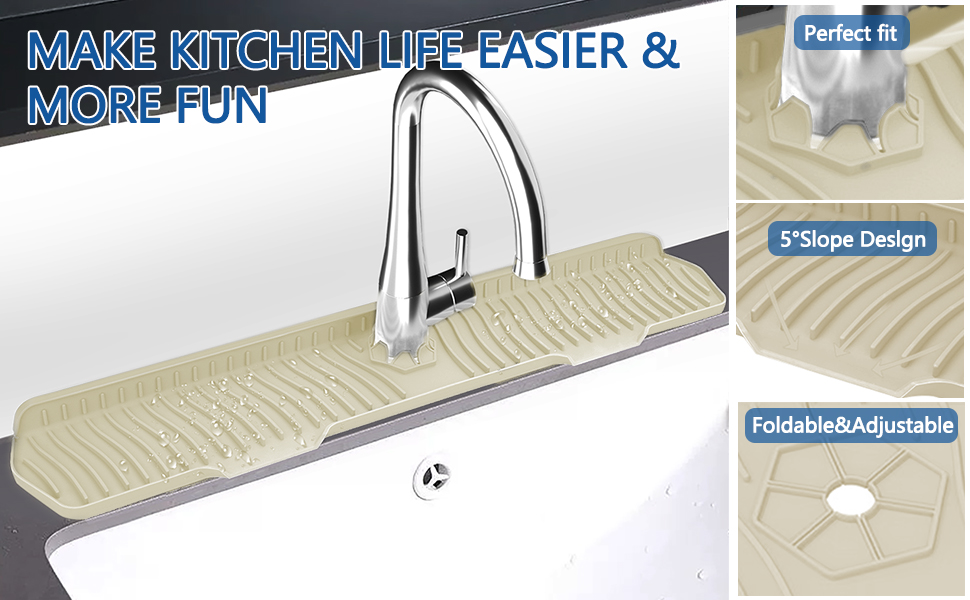 sink protectors for kitchen sink,faucet mat for kitchen sink,kitchen sink accessories,sink guard