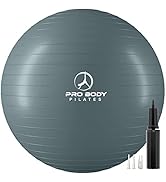 ProBody Pilates Ball Yoga Ball Exercise Ball, Balance Ball or Pregnancy Ball for Stability, Yoga ...