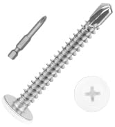 white self tapping screw