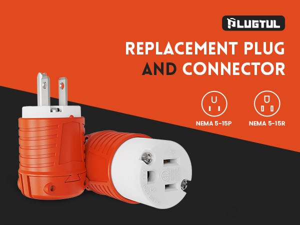extension cord ends 3 prong plug replacement extension cord ends male and female