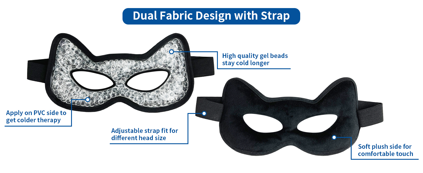 dual fabric design with strap