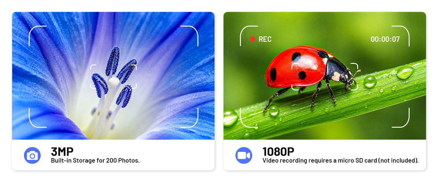 Photo & Video Recording for Capturing What Matters