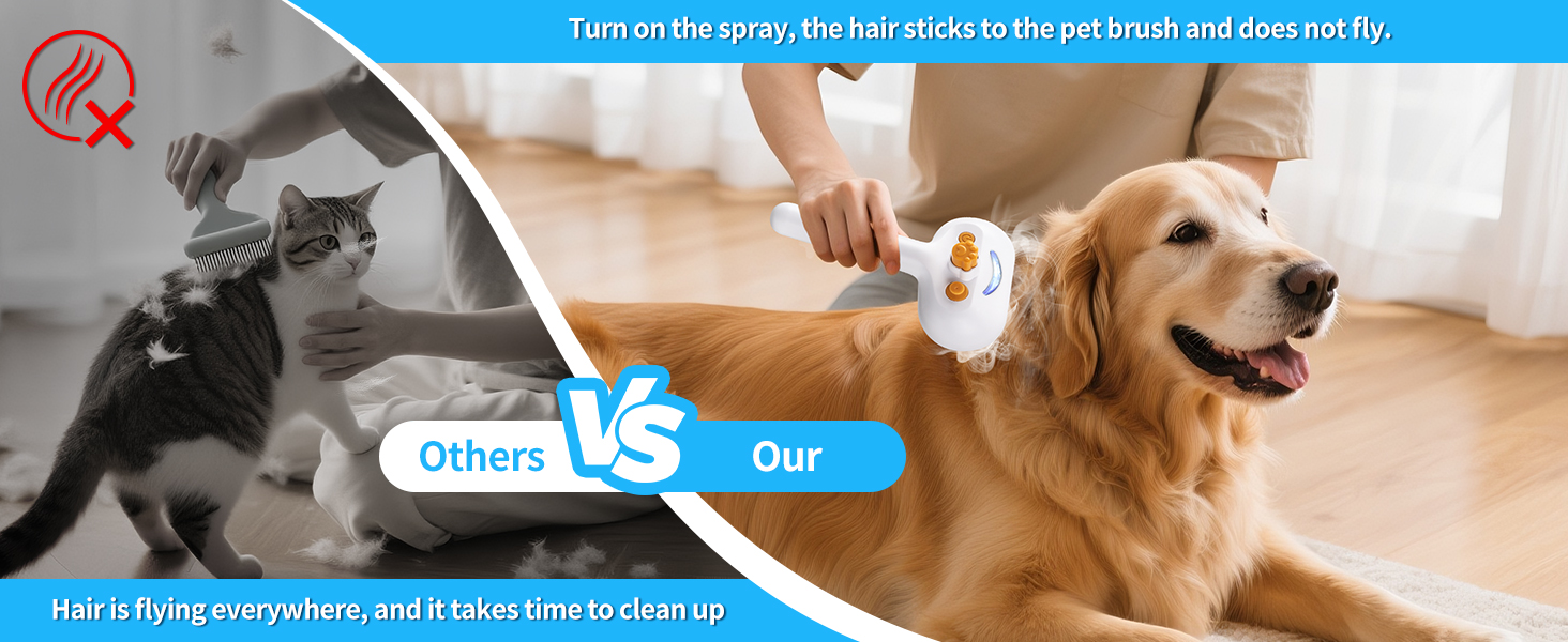 Pet Steam Brush