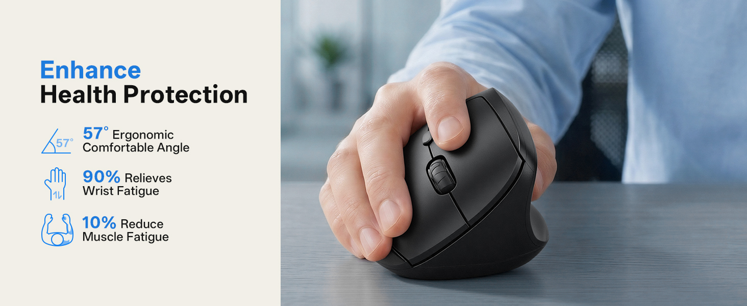 ergonomic mouse wireless