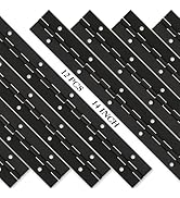 12Pcs 14Inch Black Continuous & Piano Hinge, Stainless Steel 304 Heavy Duty Continuous Hinge with...