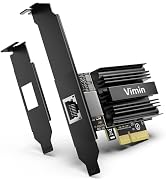 10G PCI-E Netzwerkkarte mit 10Gbps Dual RJ45 Ports, Intel AQC113 Controller, VIMIN 10Gb Ethernet ...