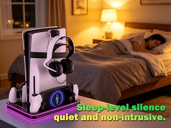 Sleep-level silence – quiet and non-intrusive.