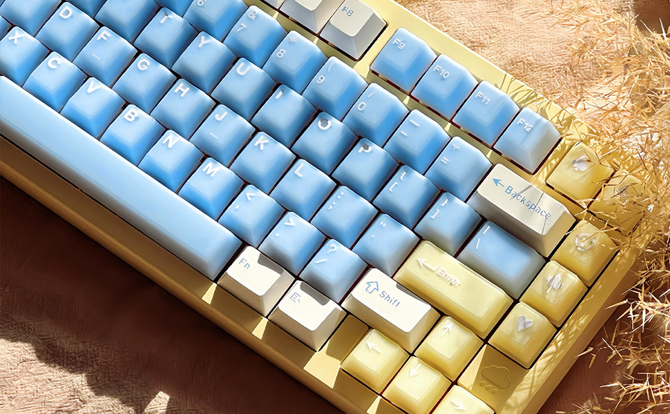 translucent keycaps