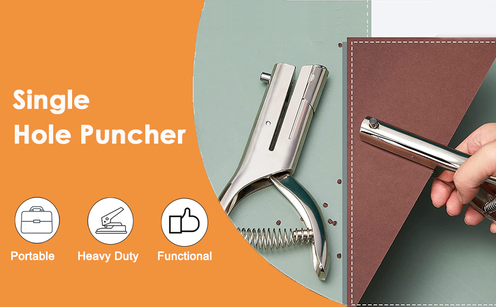 single hole punch