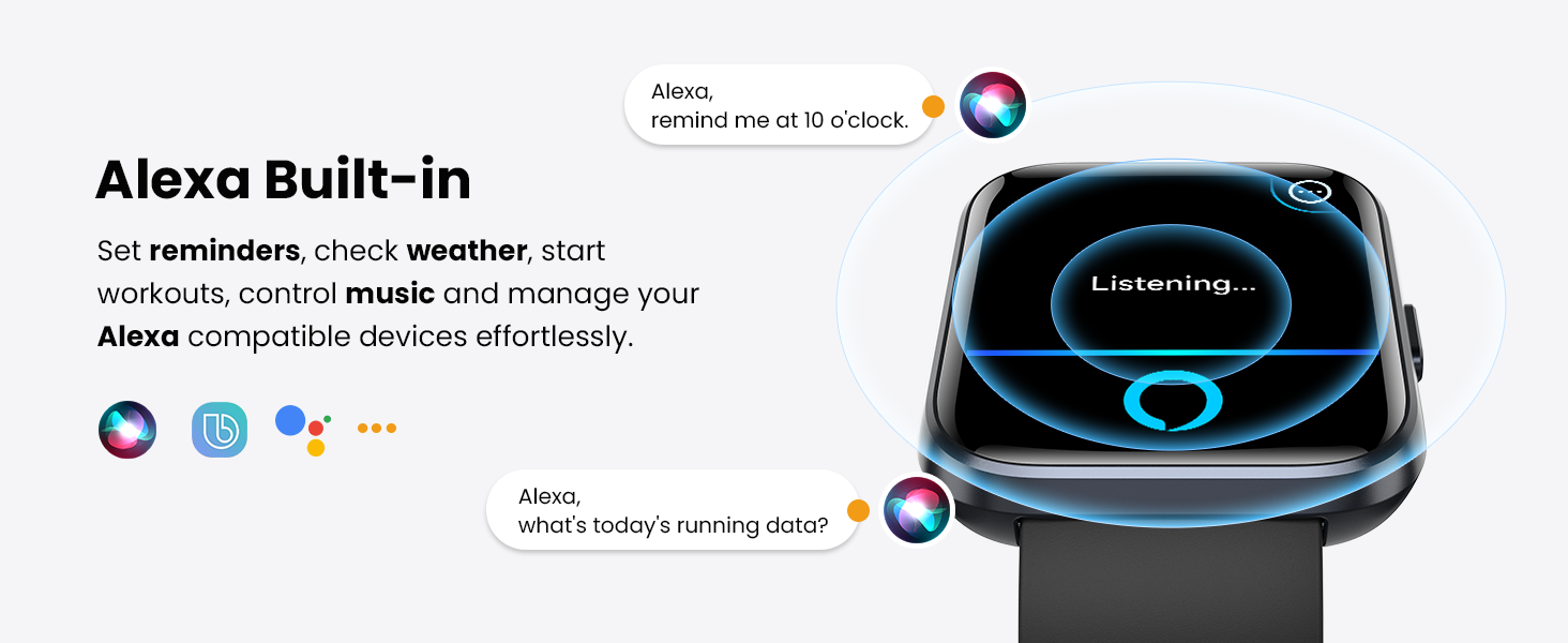 smart watches with Alexa