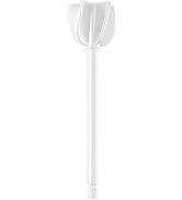 White Helix Paint Mixer Drill Attachment Epoxy Mixer Paddle Mixer for Plaster Mixer Used with Dri...