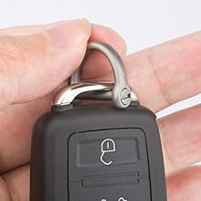 Small key rings for keychains carabiner keychain kit accessories for women for mens keychains