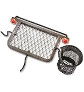 HME Durable Convenient Easy-to-Attach Hunting Ground Blind Accessory Shelf (8 Inches) with Drink ...