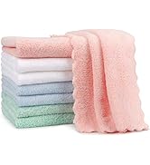 Orighty Burp Cloths, Super Soft & Highly Absorbent Coral Fleece, 20 x 10 Inch Gentle & Large Burp...