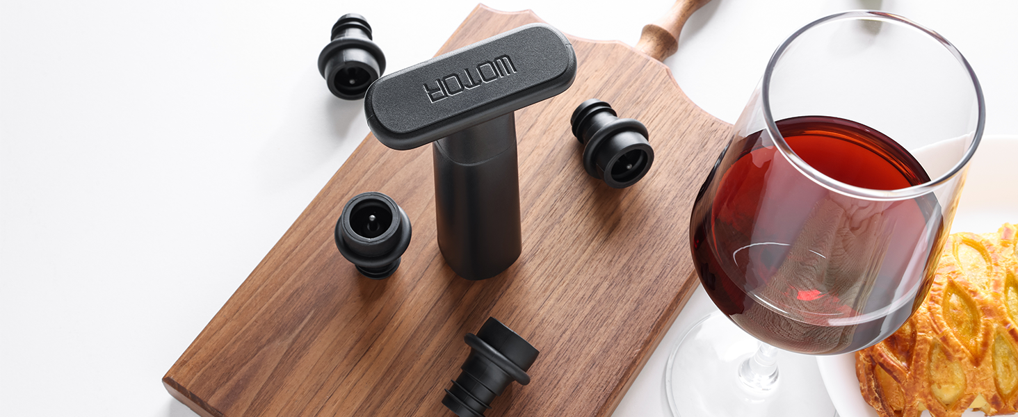 wine vacuum pump and stopper