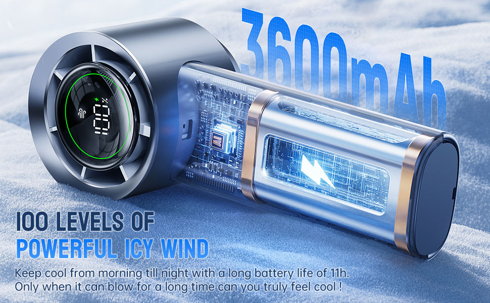 Turbo Hand Fan
