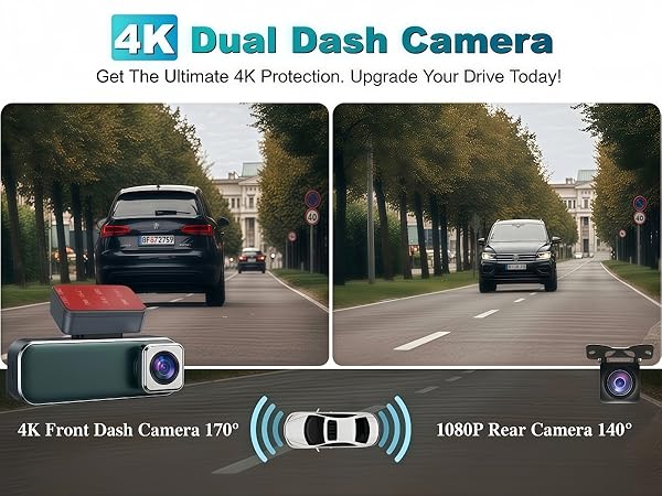 4K Dual Dash Camera