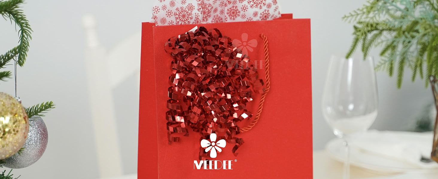 red bows for christmas