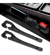Zecirl Car Seat Gap Filler 2 Pack,No Drop Seat Guard,Drop Seat Gap fillers Between Seat and Conso...
