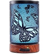 EQUSUPRO Essential Oil Diffuser for Home Fragrance & Aromatherapy | 150ml Metal Ultrasonic Cool M...