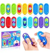 Sensory Marble Fidget for Kids Classroom- 18 Pack Gel Squeeze Stress Anxiety Autistic ADHD, Quiet...