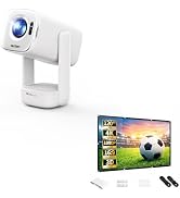 Aurzen D1 air Smart Portable Projector with 120-Inch Screen Bundle, USB-C Powered, Easy Auto Setu...