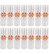 NEXCOVER 18 Inch Stretch Wrap - 1500 Feet | 60 Gauge, 14 Roll Clear Plastic Self-adhering Stretch...