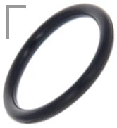 Othmro 50pcs Nitrile Rubber O-Rings, 3.1mm Wire Dia 30mm OD Metric Sealing Nitrile NBR Rubber Was...