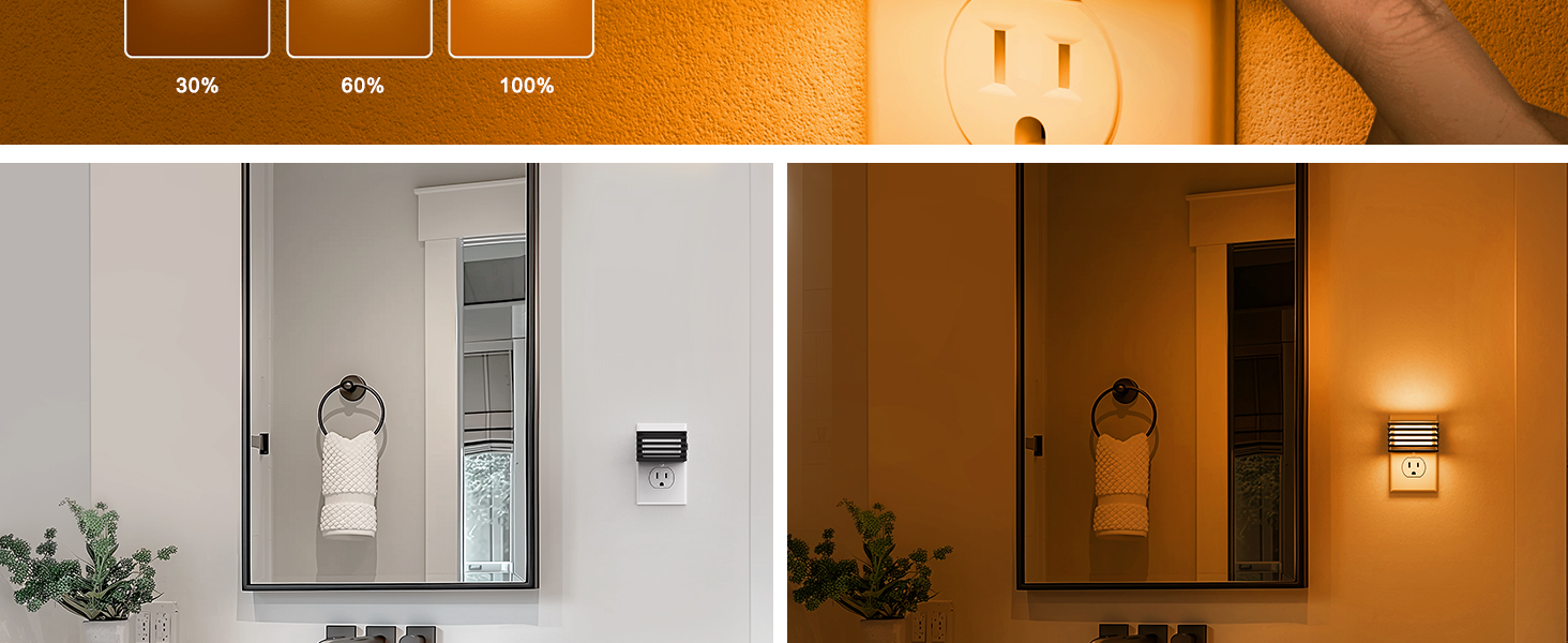 nightlight auto on off light sensor dusk to dawn sensor