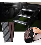 ENONCI RV Step Covers with Reflective Strip, RV Accessories for Inside, 1 Pack RV Step Rugs, Camp...