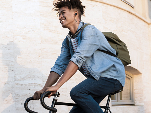 YOSDOM Around the Neck Bluetooth Headphones with 24 Hours of Non-stop Playback