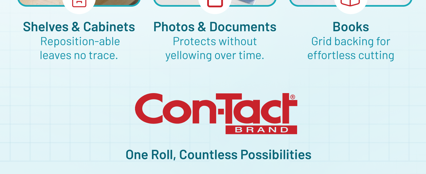 contact clear adhesive liner