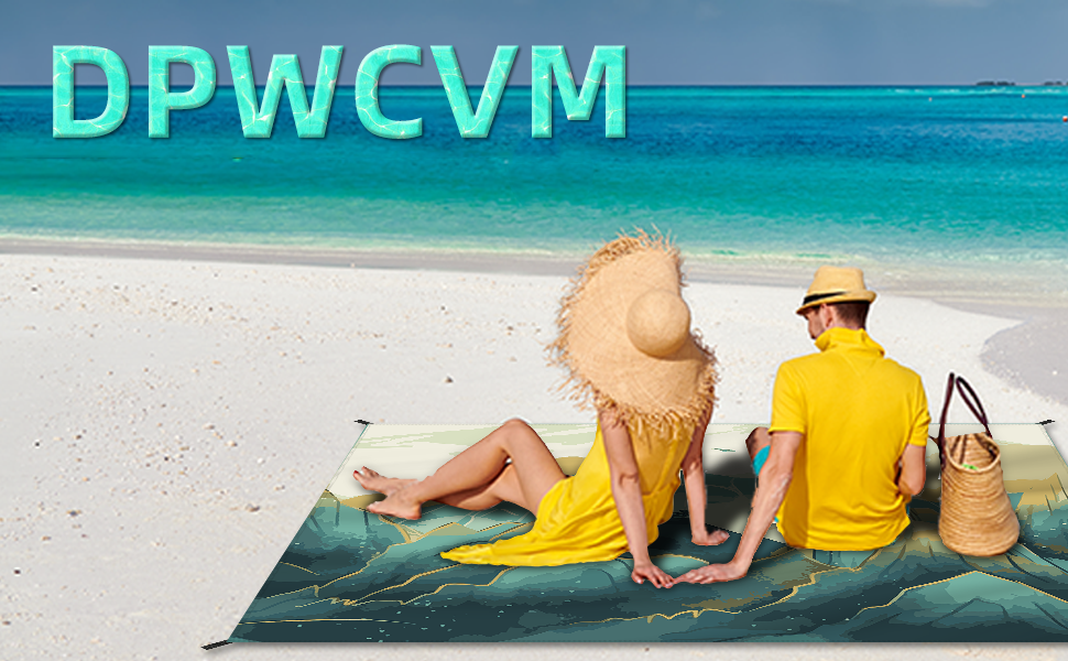 Beach Blanket Waterproof Sandproof