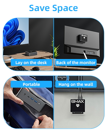 11 Pro Desktop 4K Dual Display/HDMI/WiFi/BT/LAN for Home/Office