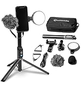 Lume Cube Mobile Creator Kit 2.0 - Portable Cordless Light with Adjustable Tripod Stand, Phone Ho...