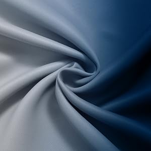 navy curtains