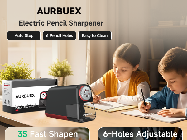 Auto stop electric sharpener