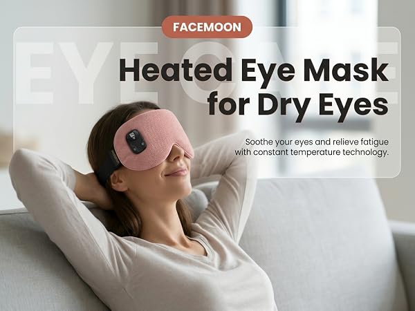 heated eye mask for dry eyes