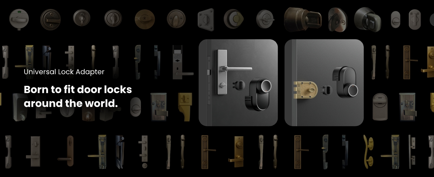 Smart Lock Ultra with Keypad Touch, Fingerprint Entry Door Lock