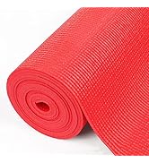 Foam Toolbox Liner Drawer Mat 1/8 Inch Thick X 16 Inch Wide X 16 Ft Long Red, No Slip for Protect...